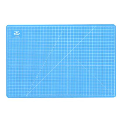 ALVIN HM Self-Healing Cutting Mat for Hobbies 24 x 36 inch | Double-Sided Blue/Grey | 3-Layer Gridded Surface for Arts, Crafts and Sewing - Model HM2436 - size: 36"L x 24"W