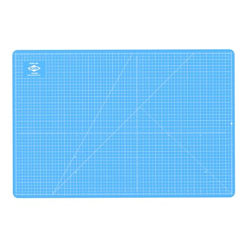 ALVIN HM Self-Healing Cutting Mat for Hobbies 24 x 36 inch | Double-Sided Blue/Grey | 3-Layer Gridded Surface for Arts, Crafts and Sewing - Model HM2436 - size: 36"L x 24"W