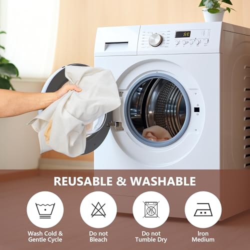 Cotton Canvas Drop Cloth - 1 pcs Imitation Linen Sheet 59x39" For Painting | Versatile Reusable Fabric Sheet For Painting, Pottery, Ceramics, Clay Wedging, Rolling, And Table Protection