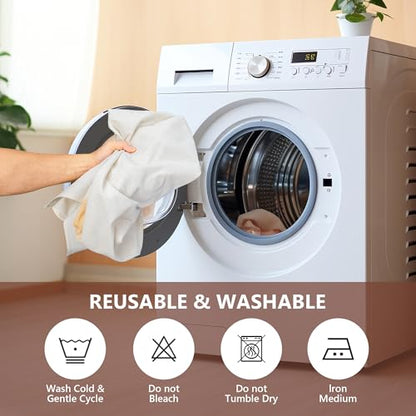 Cotton Canvas Drop Cloth - 1 pcs Imitation Linen Sheet 59x39" For Painting | Versatile Reusable Fabric Sheet For Painting, Pottery, Ceramics, Clay Wedging, Rolling, And Table Protection