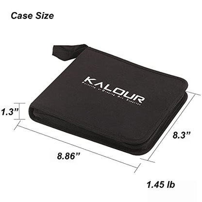 KALOUR 54-Pack Sketch Drawing Pencils Kit with Sketchbook,Include Graphite,Charcoal Pencils and Artists Tools,Pro Art Drawing Supplies for Adults Beginners,ideal for Sketching Shading