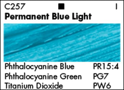 Grumbacher Academy Acrylic, 90ml Tube, Permanent Blue - color: Permanent Blue, size: 3 Fl Oz (Pack of 1)
