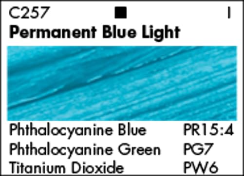 Grumbacher Academy Acrylic, 90ml Tube, Permanent Blue - color: Permanent Blue, size: 3 Fl Oz (Pack of 1)