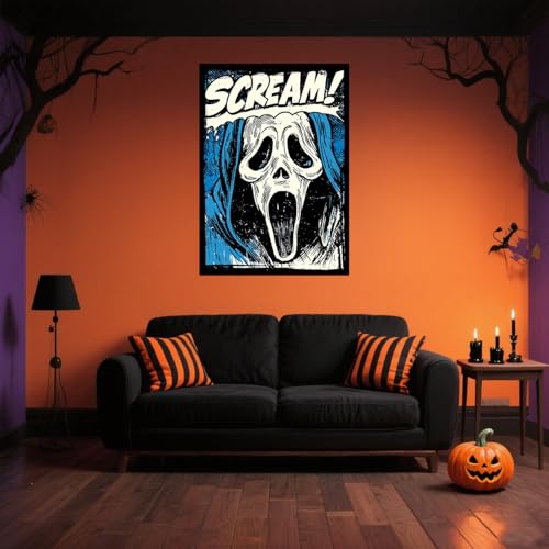 5D Full Drill Halloween Diamond Art Painting Kits for Adults Beginners - color: YZ-90-01