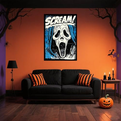 5D Full Drill Halloween Diamond Art Painting Kits for Adults Beginners - color: YZ-90-01