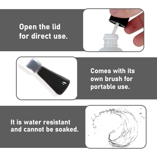 Premium Air Dry Clay Varnish Set, Matte & Gloss Finish, Air Dry Clay Glaze for Pottery and Acrylic Paint, Colourless, High Gloss & Scratch Resistant (30ml Each)