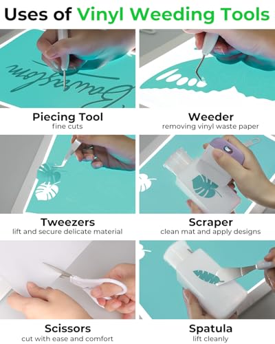 Bawaslom A4 Light Board with Weeding Tools Set and Accessories for Vinyl
