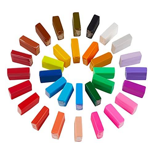 CiaraQ Polymer Clay Kit, Mini Modeling Clay Set - color: 32 Colors