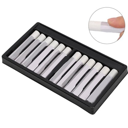 12Pcs White Oil Pastels, Single Colors Oil Paint Sticks Set, White Soft Oil Pastels, Fine Oil Pastel Set for Beginners, Indoor Activities, Painter, School Supplies