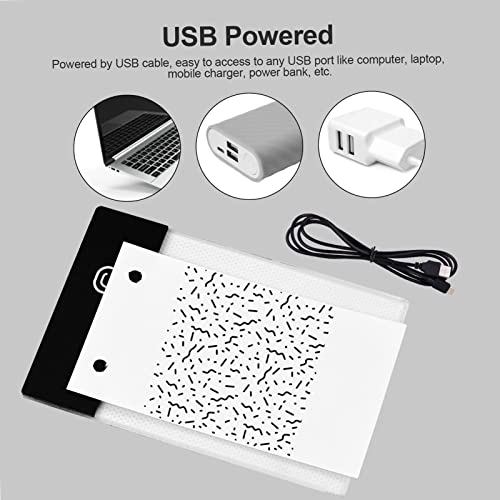 Mini Led Light Pad with 5 Flip Books, Flip Book Kit with Light Pad LED Light Box Tablet，300 Sheets Drawing Tracing Animation Sketching, USB Powered Light Box