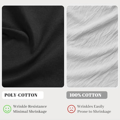 Canvas Fabric 10oz Cotton Upholstery Fabric Drop Cloth 59x36Inch Black | Soft Duck Canvas Cloth, Thick Cotton Fabric By the Yard for Painting, Embroidery, Sewing, Cushion, Home Decor, Arts & Crafts