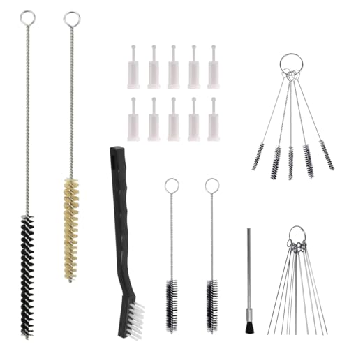 21 Pcs Multi-Purpose Spray Tool Cleaning Kit Airbrush Cleaning Kit