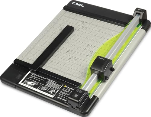 Carl Manufacturing 12210 Heavy-Duty Trimmer 12-Inch 36 Sht Cap. 14-Inch x12-1/4-Inch x3/4-Inch GY - size: 12-Inch