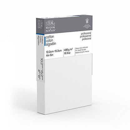 Winsor & Newton Professional Cotton Canvas, 4" x 6" - size: 4" x 6", style: Cotton