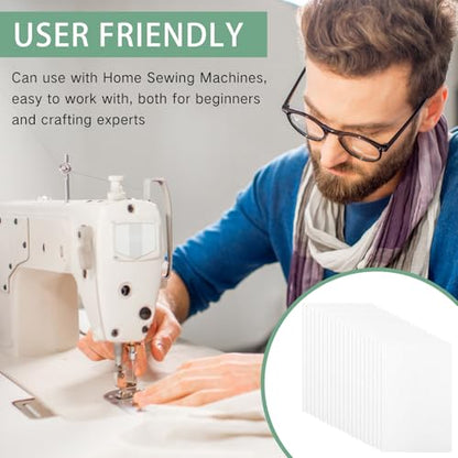 Innconee 20 Pcs 3mm Embroidery Foam EVA Foam Sheets for 3D Embroidery Arts and Crafts, DIY Projects, Hand Sewing, Quilting, Hats, Cosplay Costumes, Pillows(White,6 x 9 Inch) - color: White, size: 6 x 9 Inch