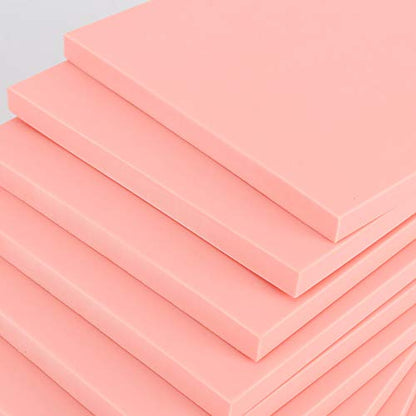 ZOENHOU 20 PCS 4 x 6 Inches Rubber Stamp Carving Blocks, Creative Soft Colorful Carving Tools for Rubber Stamps Engraving Crafts Supplies - color: Pink