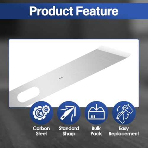 120 Pack Hobby Knife Blades, #1 High Carbon Steel Replacement Blades for Craft & Art, Standard Sharpness Craft Knife Refills for Paper, Fabric & Thin Plastic - style: #1