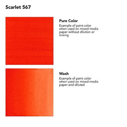 Daler-Rowney FW Acrylic Artists Ink, 1 oz, Scarlet (160029567) - color: Scarlet