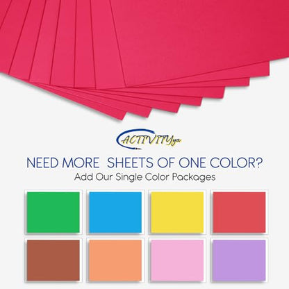 Hot Pink EVA Foam Sheets, 6 x 9 Inch, 2mm Thick – Foam Paper for DIY Arts and Crafts, School Projects, and More – 8 Pack - color: Hot Pink