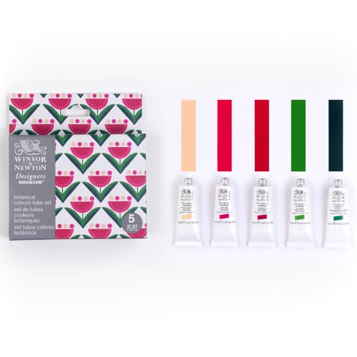 Designers Gouache Botanical Set 5x14ml Tubes