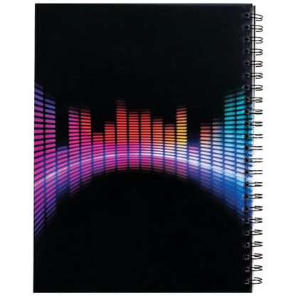 UCreate Fashion Poly Sketch Book, Sonic Vibes, 9" x 12", 1 Count - style: Sonic Vibes, 9" x 12"