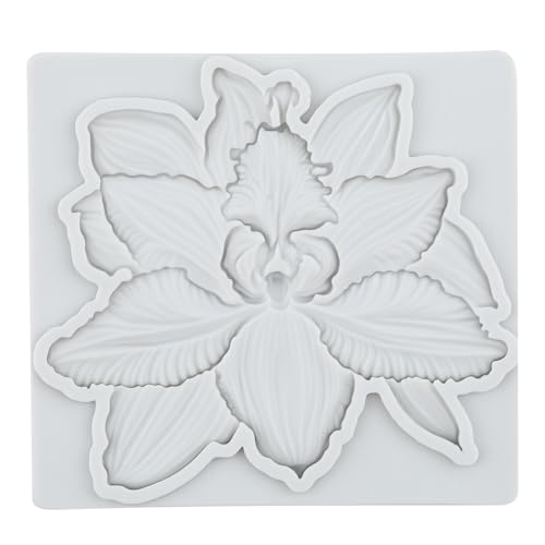 Orchid Flower Polymer Clay Molds Orchid Silicone Mold - color: Style F