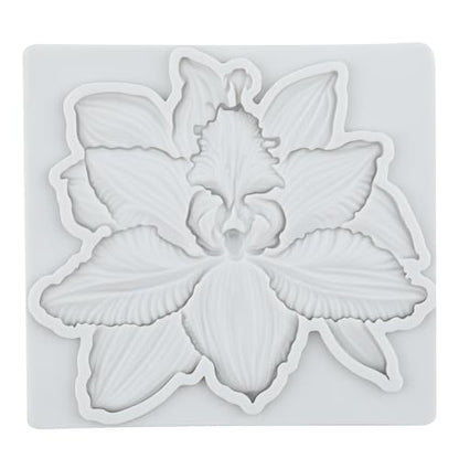 Orchid Flower Polymer Clay Molds Orchid Silicone Mold - color: Style F