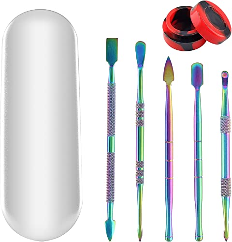 suiwotin 6PCS Wax Carving Tool, Rainbow - color: Rainbow - 7PCS