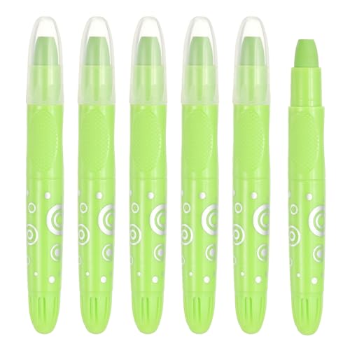 PATIKIL Watercolor Gel Crayon, 6Pcs Washable Twist Crayons for Coloring, Drawing, Painting, Light Green (5.2x0.59) - color: Light Green