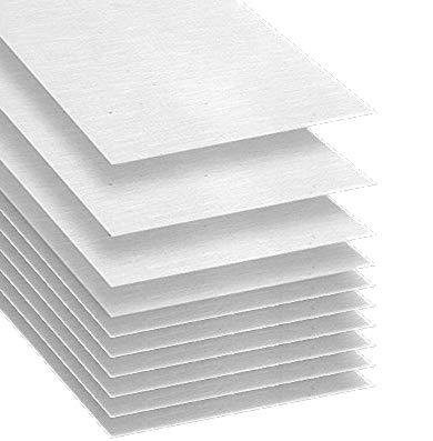 Printable Inkjet Primed Gessoed 8.5" x 11" Canvas Paper Sheets (100 sheets) - size: 100 sheets