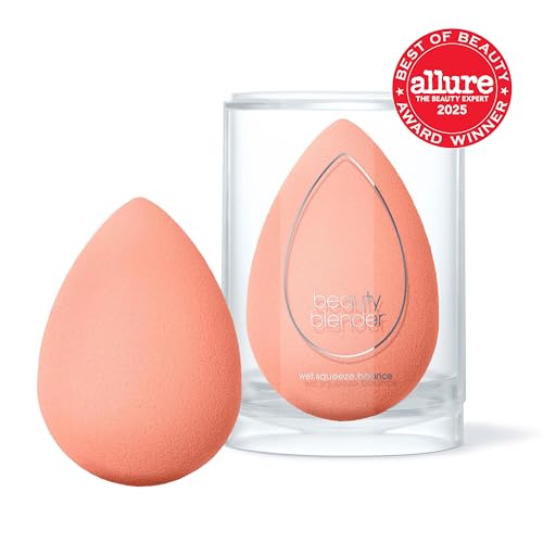 Beautyblender Orange Makeup Sponge | Super-Soft Blending Foam for Foundations, Powders & Creams | Reusable & Washable, Vegan & Cruelty-Free, Streak-Free Finish - color: Orange