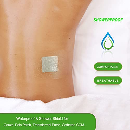 NeuHeils Waterproof Transparent Film Dressing, 4" x4 3/4", 50 Pack - size: 4" x 4 3/4"