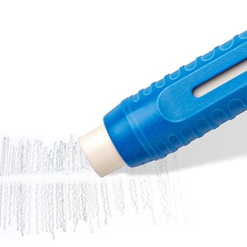 STAEDTLER Mars Plastic Eraser Refills - Latex-Free Erasers, Replacements for Refillable Holder, Home, School & Office, White, 2-Pack - style: 2 Eraser Refills