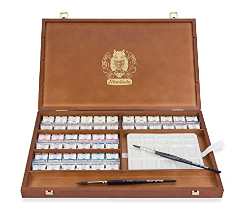 Schmincke Horadam Aquarell Premium 47 x 1/1 pans, 74348097 - style: 48 x 1/1 pans, Premium Set