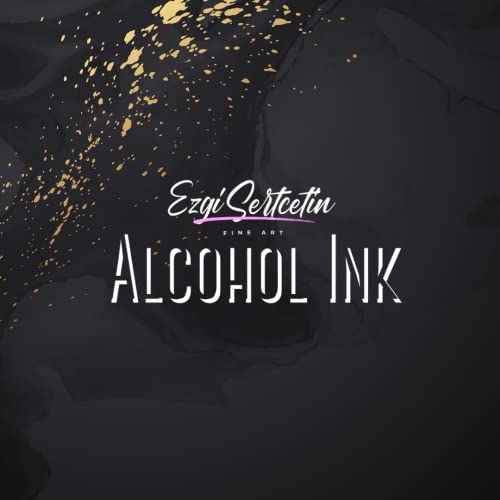 Premium Alcohol Ink by Ezgi Sertcetin (Glitter Silver) - color: Glitter Silver