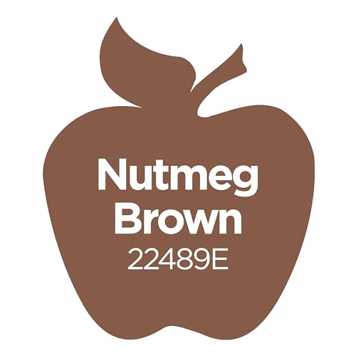 Apple Barrel Paint Acrylic, 16 oz, Nutmeg Brown - color: Nutmeg Brown, size: 16 Fl Oz (Pack of 1)