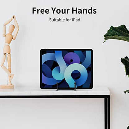 Kruodop 3 Pack 6 Inch Plate Stands for Display, Plate Holder Display Stand, Picture Frame Stand Black Metal Frame Holder Stands for Book,Small Easel,Decorative Plate,Photo and Platter,Tabletop Art