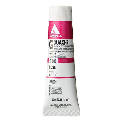 Holbein Acryla Gouache 20ml Rose