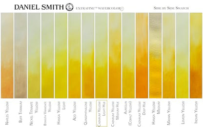 Daniel Smith Extra Fine Watercolor Paint, 5ml Tube, Cadmium Yellow Light Hue, 284610192 - color: Cadmium Yellow Light Hue