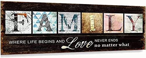 YALKIN Diamond Painting Kits for Adults, Family Diamond Art(31.5x11.8inches) Full Drill Crystal Rhinestone Embroidery Pictures, Wall Decor Stress and Anxiety Relief, Family Diamond Painting - color: Brown