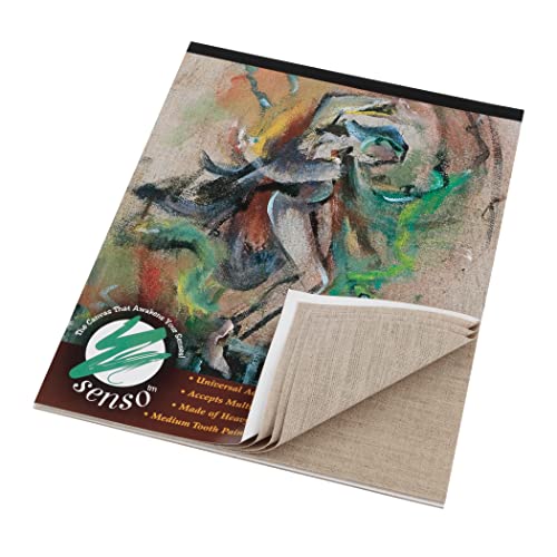Senso Clear Primed Linen Canvas Pads - 11x14 - size: 11"x14"