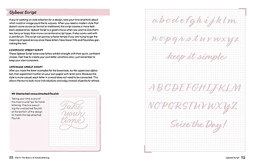 Hand Lettering for Happiness: An Introduction to Hand Lettering & Calligraphy Techniques―Designed to Spark Joy!