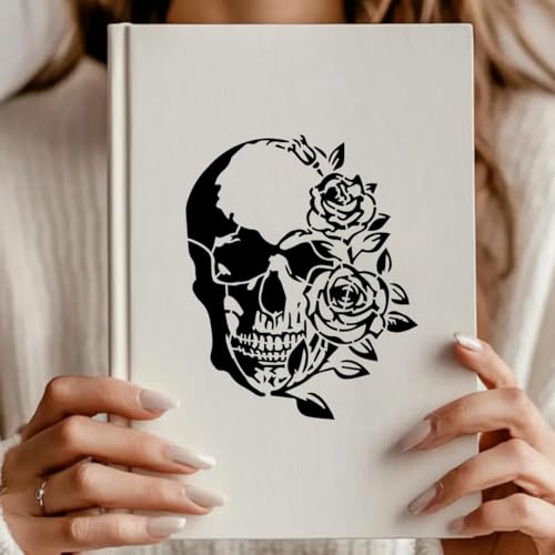 Skull Stencil Skeleton Stencils for Painting 6" - style: Skull/6in