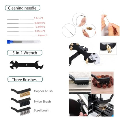 3D Printer Tool Kit, 68Pcs 3D Printing Tool Kit Assembly/Removal/Digital Caliper/Deburring/Model Processing/Spirit Level/Cleaning Tool Set Box 3D Printer Accessories for 3D Printing - color: 3D Printer Tool Kit Box-1