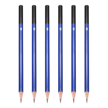 PATIKIL HB Drawing Pencils for Sketching, 6PCS Sketch Pencils for Drawing Art Pencils Graphite Wood Pre-sharpened for Drawing Sketching Artists, HB Pencils - size: 1 Count (Pack of 1), style: HB