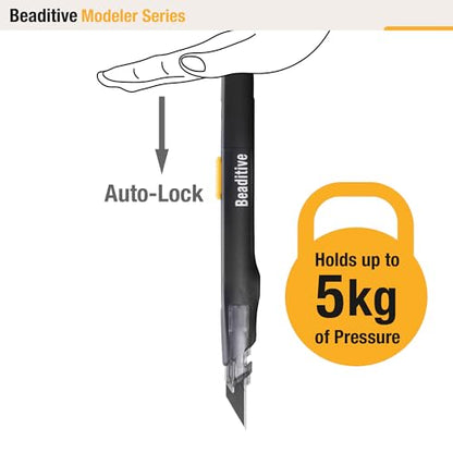 High Precision Detail Craft Knife with 10 Blades - 30 Degree Blade Utility Knife - Art, Craft, Model Making (1 Black Knife, 10 Black Blades) - style: 1 Black Knife, 10 Black Blades