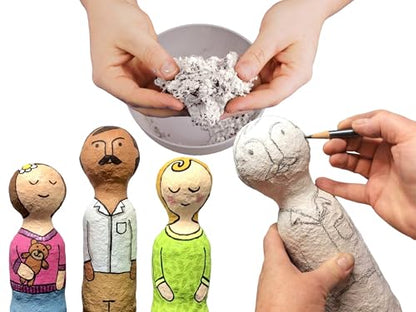 Activa CelluClay Instant Paper Mache, 24lb, Sculpting & Modeling Compound | Easy-to-use, no mess, just add water, air dry, for sculpture, mixed media, fine art, craft, décor, dioramas, masks, props - size: 24 pound