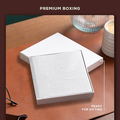 Beechmore Books 8x8 Square Mixed Media Sketchbook 160 GSM/98lb, Gift Box - color: Chestnut Brown, size: Square - 8" x 8"