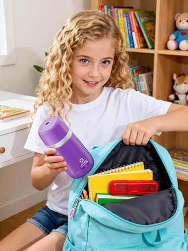 JARLINK Automatic Electric Pencil Sharpener, Rechargeable - color: Purple