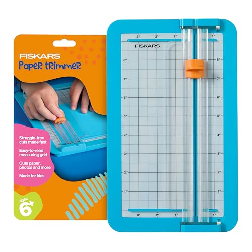 Fiskars 7" x 11.5" Kids Junior Paper Trimmer for Crafts & School Projects - style: Jr Paper Trimmer
